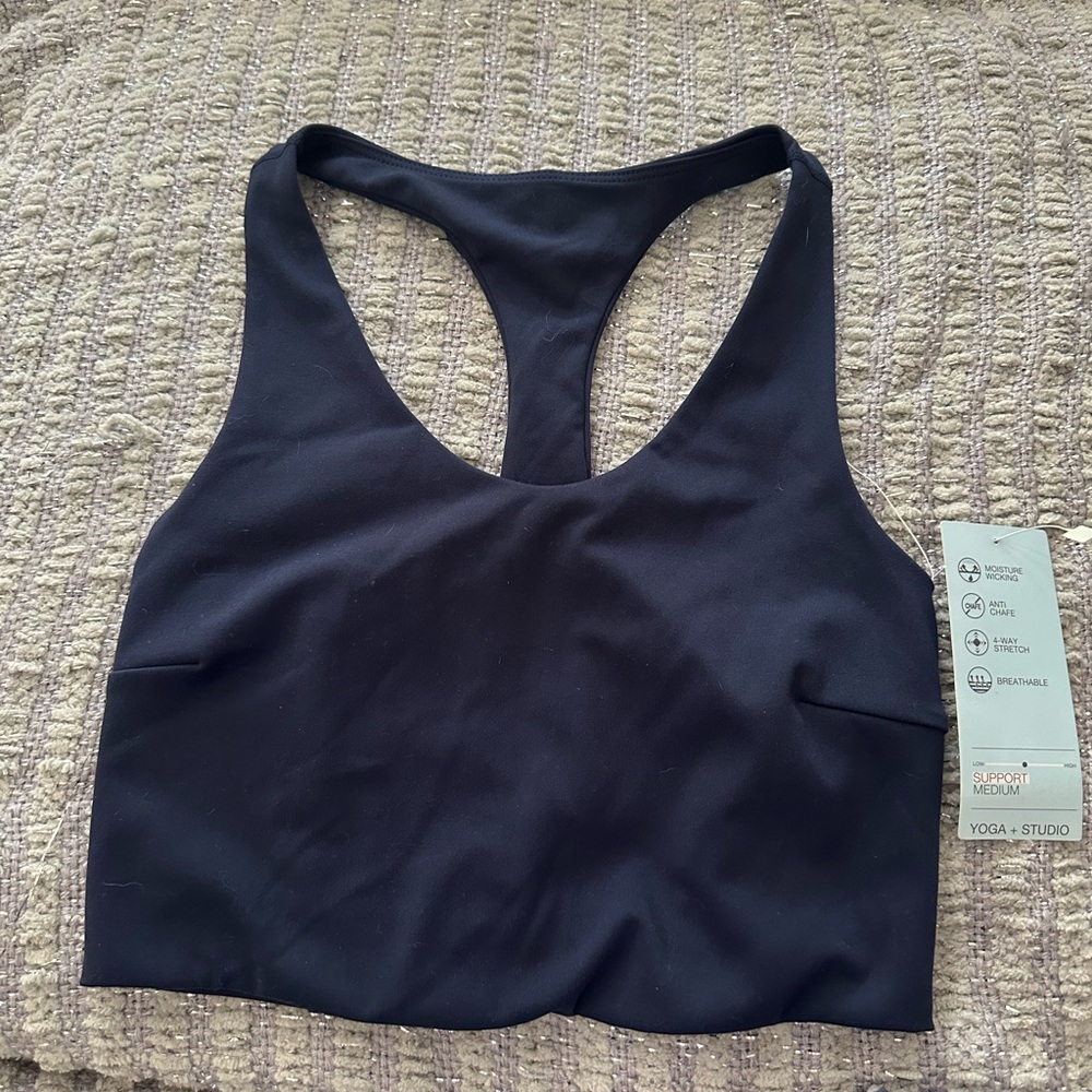 Zella Yoga + Studio Long Line Racerback Sports Bra Size XXS - Picture 7 of 10